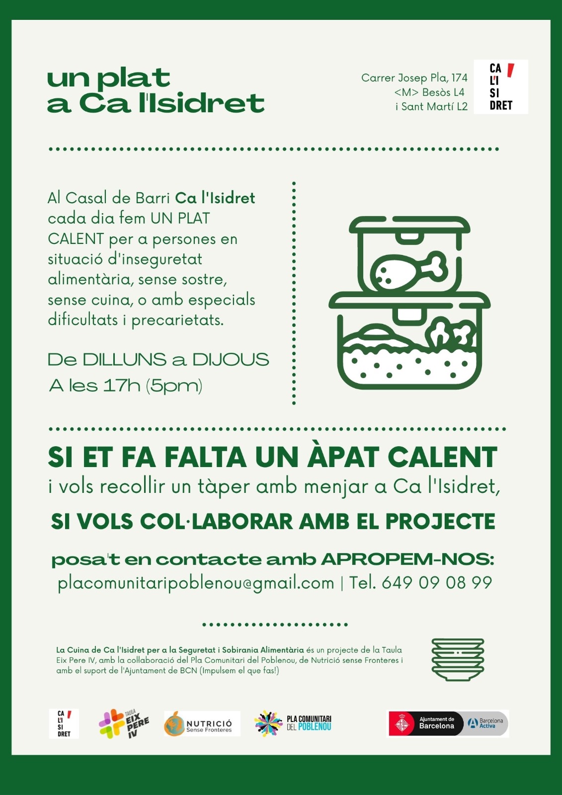 un plat a ca lisisidret